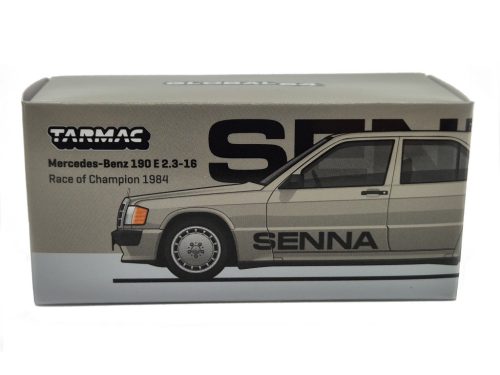 Mercedes Benz 190E 2.3 16V (1984) - #11 Ayrton Senna - Tarmac - 1:64 1/64 model auta