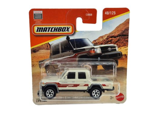 Toyota Land Cruiser 78 (2017) - 40/125 - Matchbox - 1:64 model auta