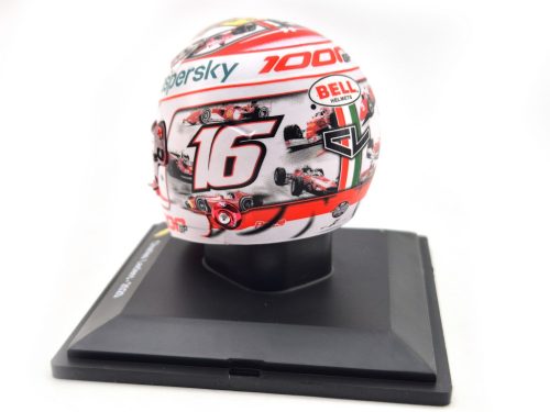 Prilba - Charles Leclerc (2020) - Ferrari 1000th GP - Toscana GP - Edicola - 1:5 model prilby