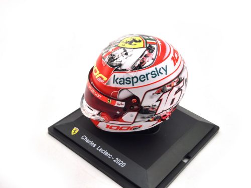 Prilba - Charles Leclerc (2020) - Ferrari 1000th GP - Toscana GP - Edicola - 1:5 model prilby