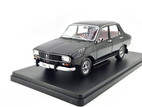 Dacia 1300 - Renault R12 (1969) - čierna - Whitebox - 1:24 model auta