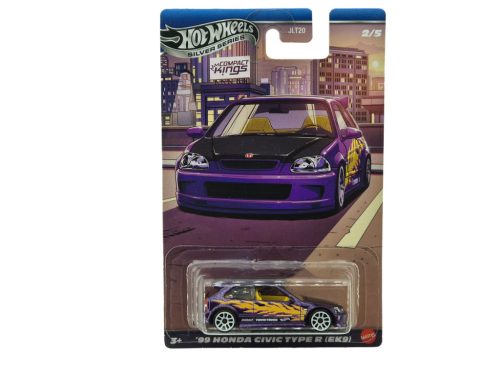 Hot Wheels Silver Series Compact Kings - Honda Civic Type R (EK9) (1999) - Hot Wheels - 1:64 model auta