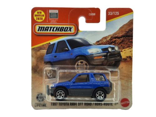 Toyota RAV4 Off Road (1997) - Matchbox - 1:64 model auta