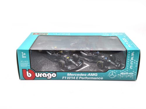 Mercedes W14 F1 set (2023) - #44 Lewis Hamilton - #63 George Russell - Bburago - 1:43 model auta