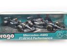 Mercedes W14 F1 set (2023) - #44 Lewis Hamilton - #63 George Russell - Bburago - 1:43 model auta