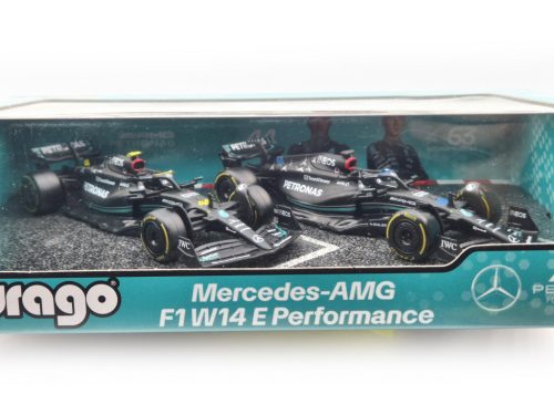 Mercedes W14 F1 set (2023) - #44 Lewis Hamilton - #63 George Russell - Bburago - 1:43 model auta