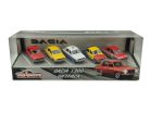 Dacia 1300 - 5-dielna sada - Dacia 1300 giftpack - dioráma - Majorette - 1:64 model set