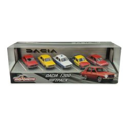   Dacia 1300 - 5-dielna sada - Dacia 1300 giftpack - dioráma - Majorette - 1:64 model set