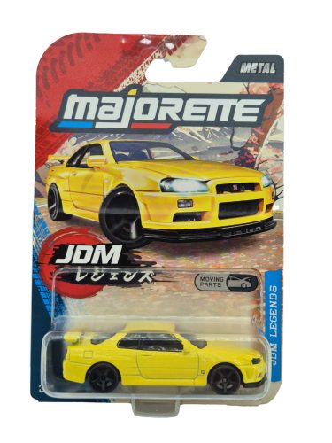 Nissan Skyline GT-R (R34) - JDM Legends Premium - Majorette - 1:64 model auta