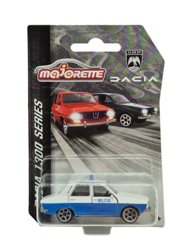 Dacia 1300 - policajné auto - Majorette - 1:64 model auta