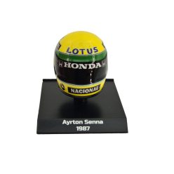   Prilba - Ayrton Senna (1987) - Minichamps - 1:10 model prilby