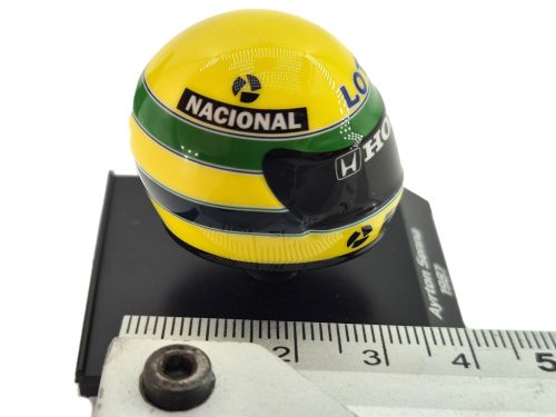 Prilba - Ayrton Senna (1987) - Minichamps - 1:10 model prilby