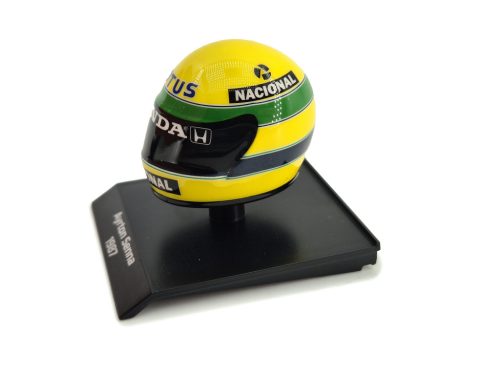 Prilba - Ayrton Senna (1987) - Minichamps - 1:10 model prilby