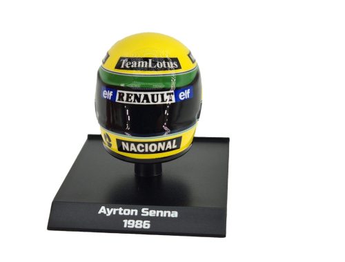 Prilba - Ayrton Senna (1986) - Minichamps - 1:10 model prilby