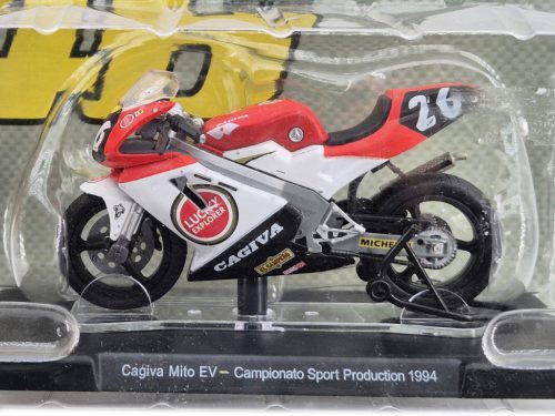 MotoGP - Cagiva Mito EV #26 (1994) - Valentino Rossi - Edicola - 1:18 model motocykla