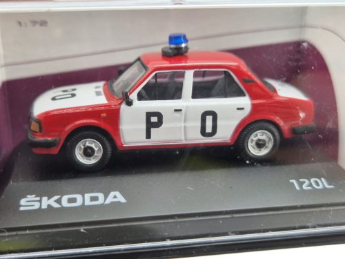Škoda 120L (1984) - hasiči - Abrex - 1:72 model auta