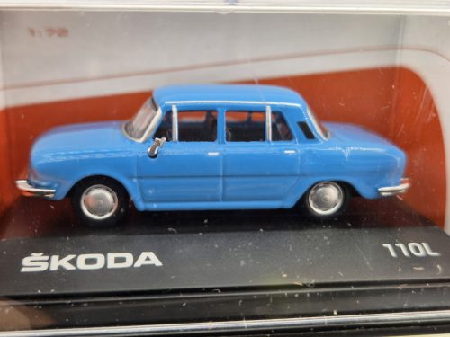Škoda 110L (1973) - svetlomodrá - Abrex - 1:72 model auta
