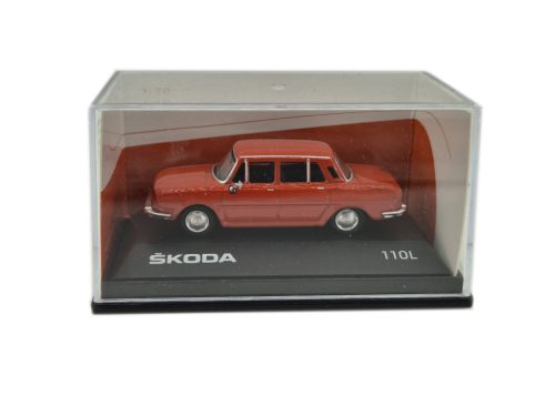 Škoda 110L (1973) - červená - Abrex - 1:72 model auta