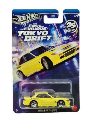 Hot Wheels Fast & Furious - Tokyo Drift 5/5 Nissan Silvia S13 - Hot Wheels - 1:64 model auta