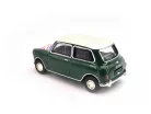 Mini Cooper S (1964) - mandľovo zelená, dekor vlajky - Norev - 1:54 model auta