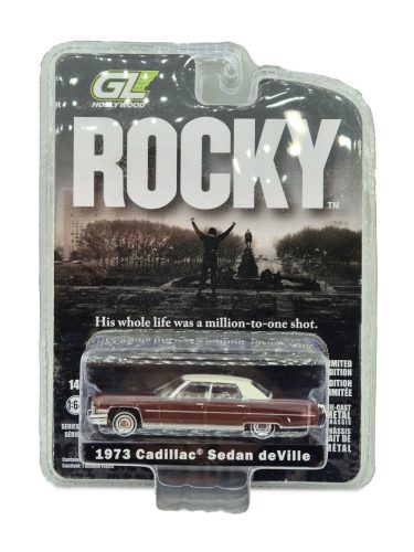 Cadillac Sedan deVille (1973) - Hollywood Series - Rocky (1976) - Greenlight - 1:64 model auta