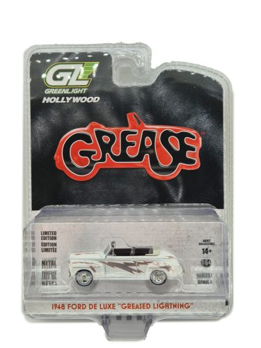 Ford De Luxe Convertible - Greased Lightnin’ (1948) - Hollywood Series - Grease (1978) - Greenlight - 1:64 model auta