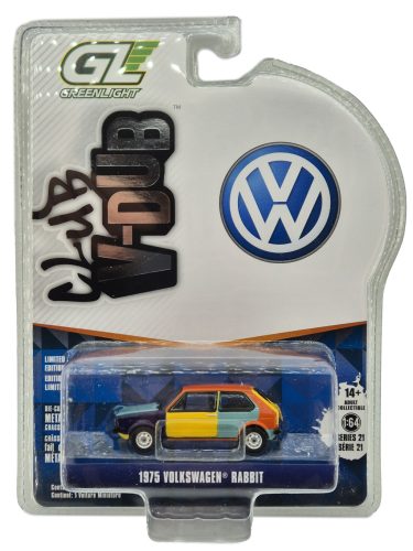 Volkswagen Golf Rabbit Harlequin (1975) - Greenlight - 1:64 model auta 