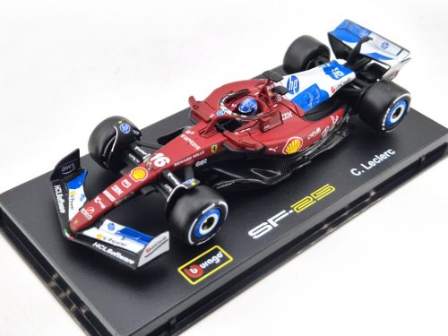 Ferrari SF-25 Team Scuderia F1 #16 (2025) - Miami GP - Charles Leclerc - S JAZDCOM - Bburago - 1:43 model auta