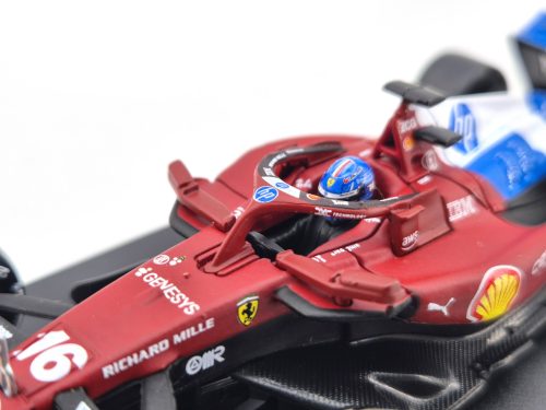 Ferrari SF-25 Team Scuderia F1 #16 (2025) - Miami GP - Charles Leclerc - S JAZDCOM - Bburago - 1:43 model auta