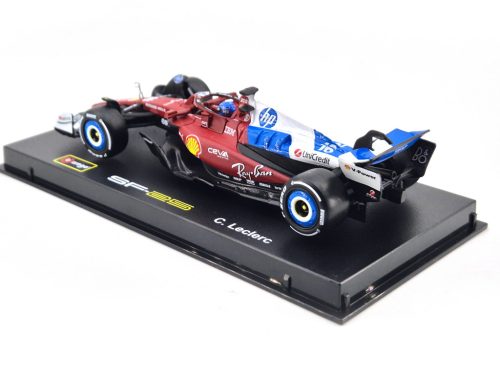 Ferrari SF-25 Team Scuderia F1 #16 (2025) - Miami GP - Charles Leclerc - S JAZDCOM - Bburago - 1:43 model auta