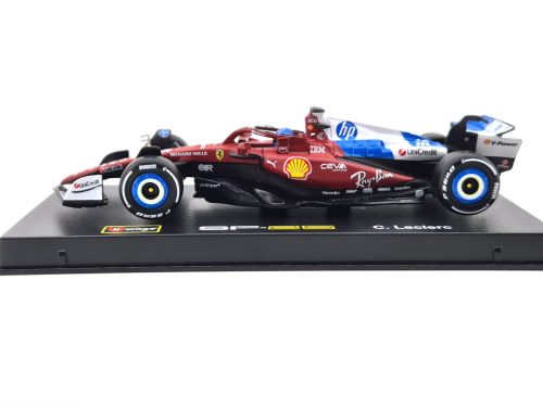 Ferrari SF-25 Team Scuderia F1 #16 (2025) - Miami GP - Charles Leclerc - S JAZDCOM - Bburago - 1:43 model auta