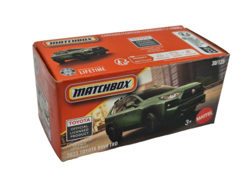 Toyota RAV4 TRD - zelená (2023) - 30/125 - Matchbox - 1:64 model auta 