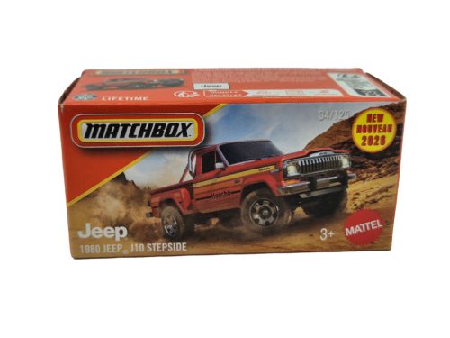 Jeep J10 Stepside (1980) - 34/125 - Matchbox - 1:64 model auta 