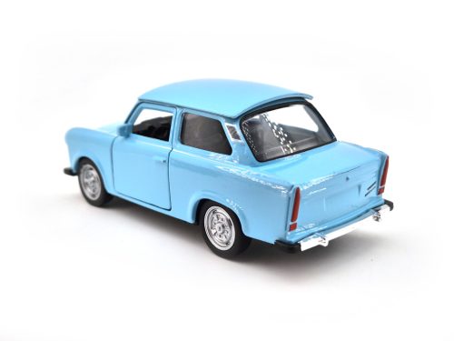 Trabant 601 - modrý - Welly - 1:34 model auta 