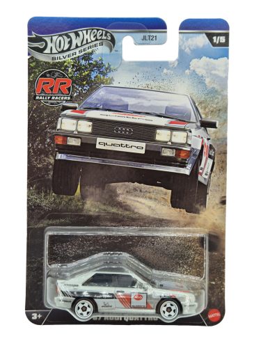 Hot Wheels Silver Series Rally Racers - Audi Quattro (1987) - Hot Wheels - 1:64 model auta