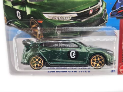 Hot Wheels Honda Civic Type R (2018) - Night Speed 3/10 - 11/250 - Hot Wheels - 1:64 model auta 