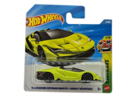 Hot Wheels Lamborghini Centenario Roadster (2016) - Exoticars 1/10 - 2/250 - Hot Wheels - 1:64 model auta