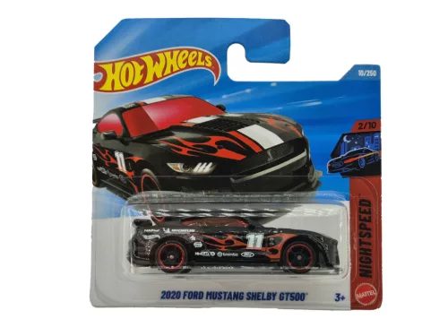 Hot Wheels Ford Mustang Shelby GT500 (2020) - Night Speed 2/10 - 10/250 - Hot Wheels - 1:64 model auta
