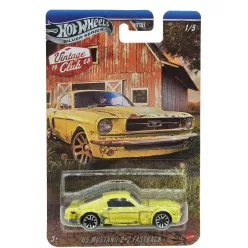   Hot Wheels Silver Series Vintage Club - Mustang 2+2 Fastback (1965) - Hot Wheels - 1:64 model auta