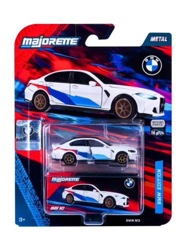 BMW G80 M3 - biela - BMW edition Deluxe - v2 - Majorette - 1:64