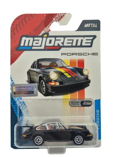 Porsche 911 Carrera RS 2.7 - čierna - Porsche Premium - Majorette - 1:64 model auta