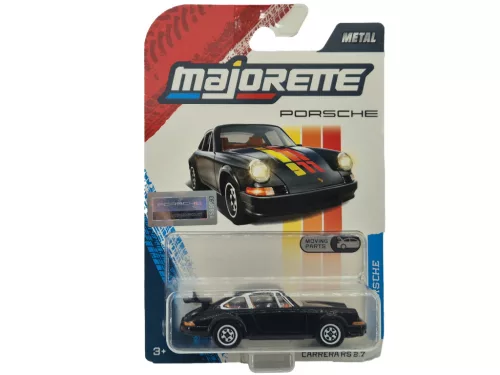 Porsche 911 Carrera RS 2.7 - čierna - Porsche Premium - Majorette - 1:64 model auta