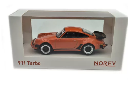 Porsche 911 930 3.0 turbo coupe (1976) - oranžový - Norev - 1:43