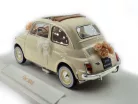 Fiat 500 L (1968) - svadobná edícia - svadobný darček - Norev - 1:18