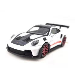   Porsche 911 992 GT3 RS Weissach Package coupe (2022) - biely - červený - Norev - 1:43