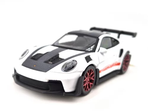 Porsche 911 992 GT3 RS Weissach Package coupe (2022) - biely - červený - Norev - 1:43