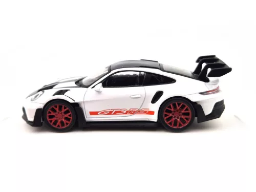 Porsche 911 992 GT3 RS Weissach Package coupe (2022) - biely - červený - Norev - 1:43