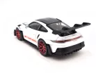 Porsche 911 992 GT3 RS Weissach Package coupe (2022) - biely - červený - Norev - 1:43