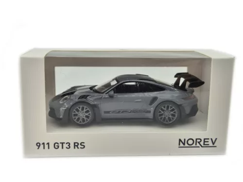 Porsche 911 992 GT3 RS Weissach Package coupe (2022) - sivý - čierny - Norev - 1:43