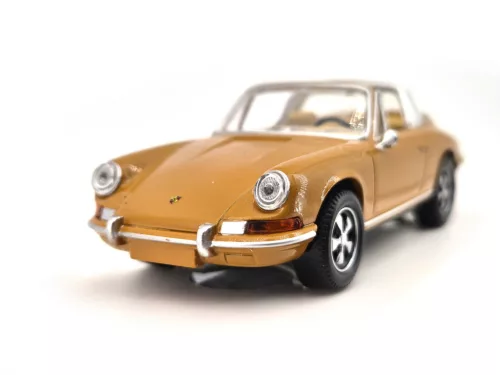 Porsche 911 Targa (1969) - medeno červená - Norev - 1:43